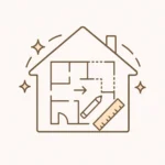 間取り変更リフォームの施工イメージ